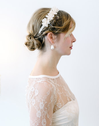 Wedding hair up do with tiara - hair by Naomi Hair London